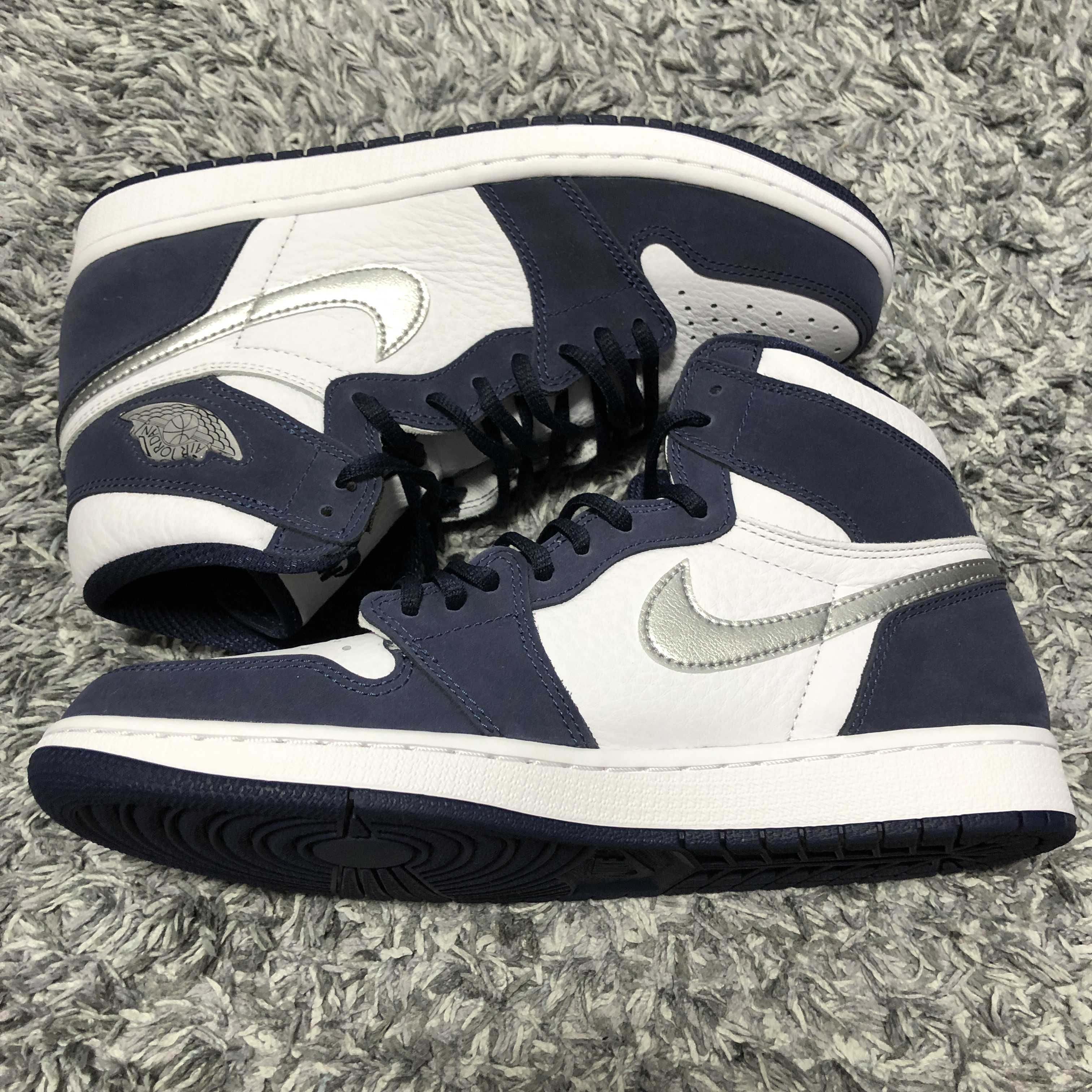 Nike Air Jordan 1 High OG CO.JP "White/Midnight Navy" (2020)(ブリーフケースなし)