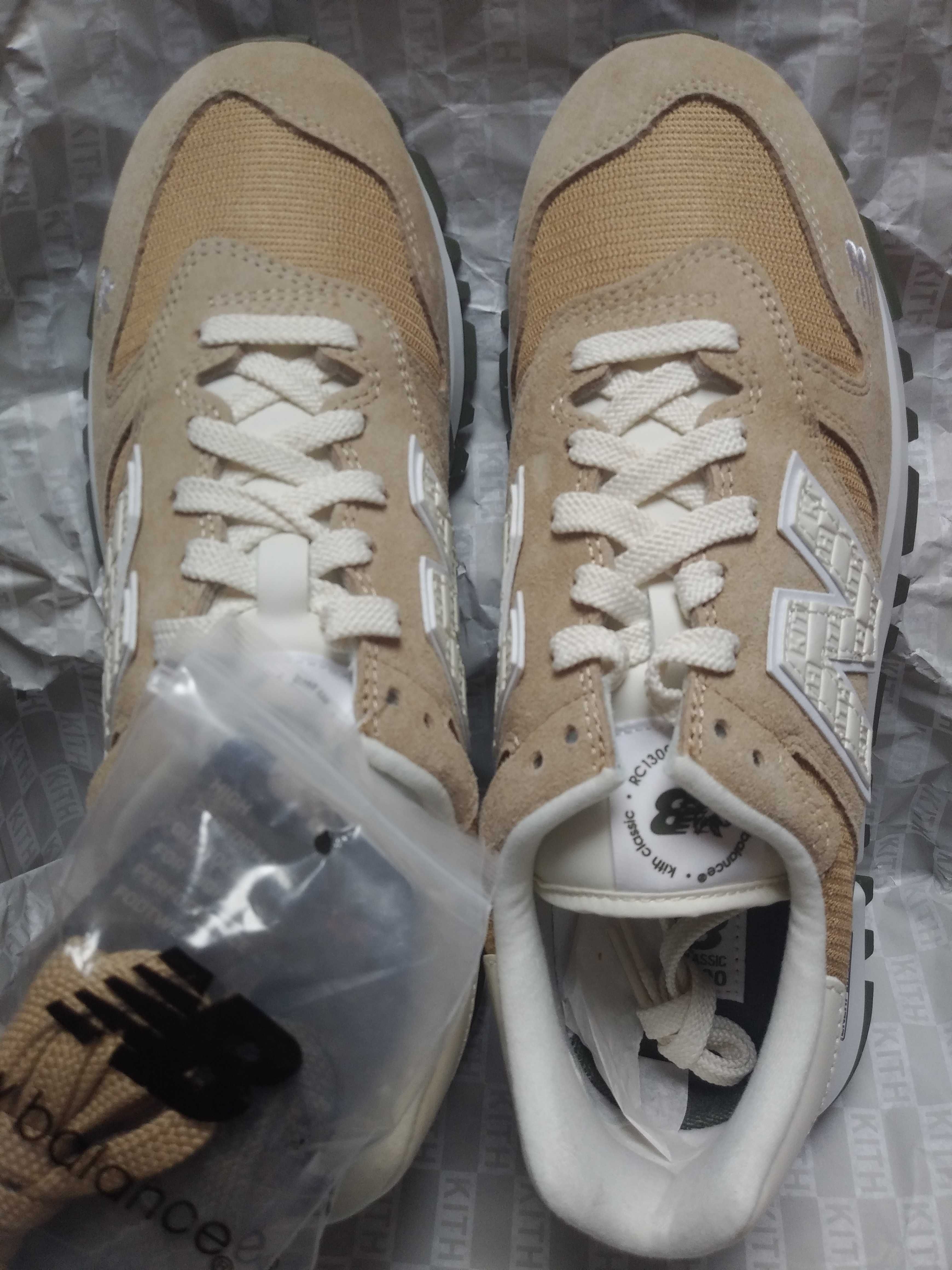 KITH × New Balance RC1300 10th Anniversary "White Pepper"