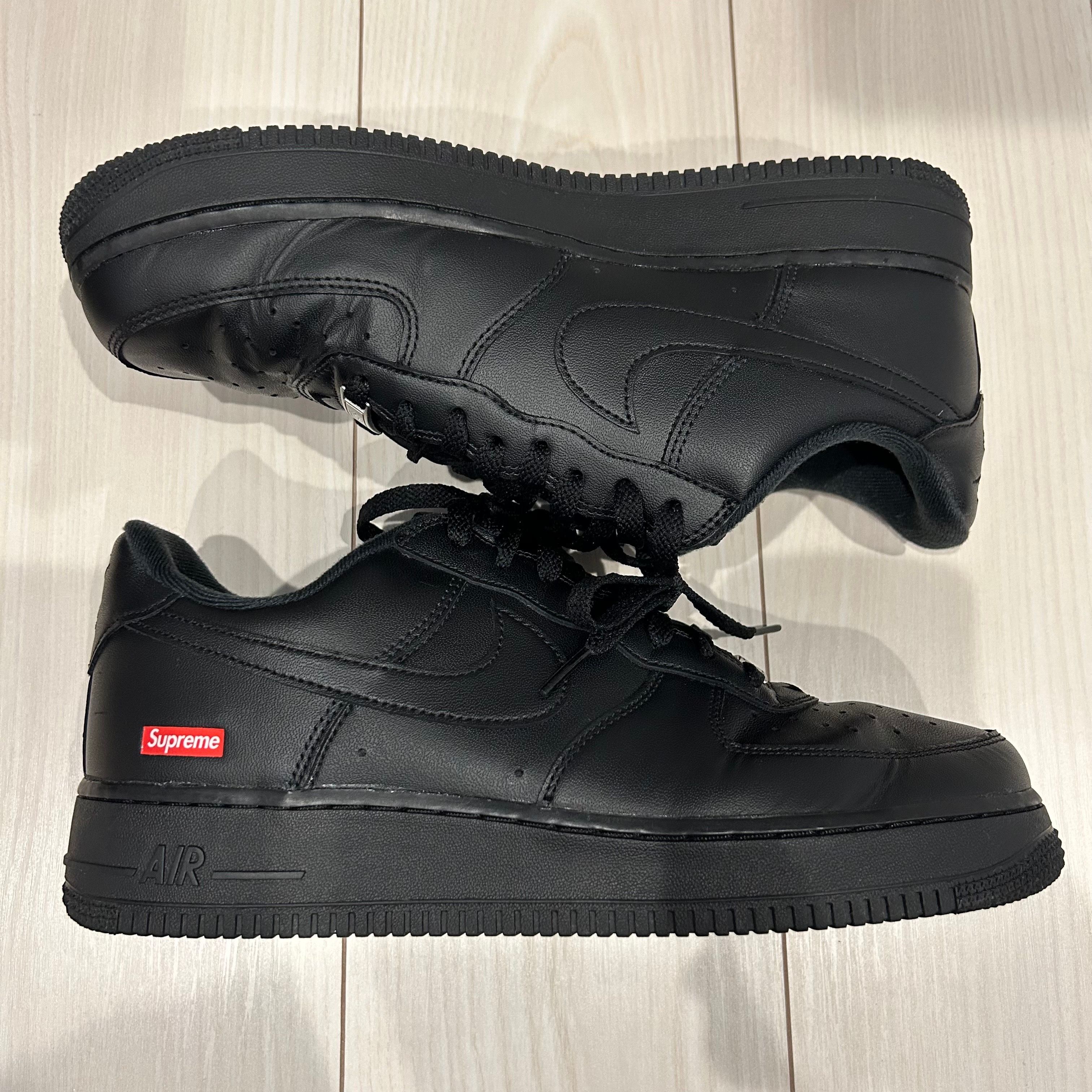Supreme × Nike Air Force 1 Low "Black"