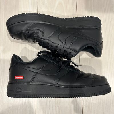 Supreme × Nike Air Force 1 Low "Black"