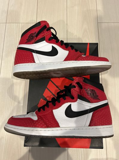 Spiderman × Nike Air Jordan 1 Origin Story "Gym Red/White/Photo Blue/Black"