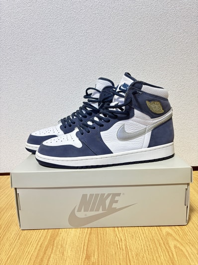 Nike Air Jordan 1 High OG CO.JP "White/Midnight Navy" (2020) (Standard Box)