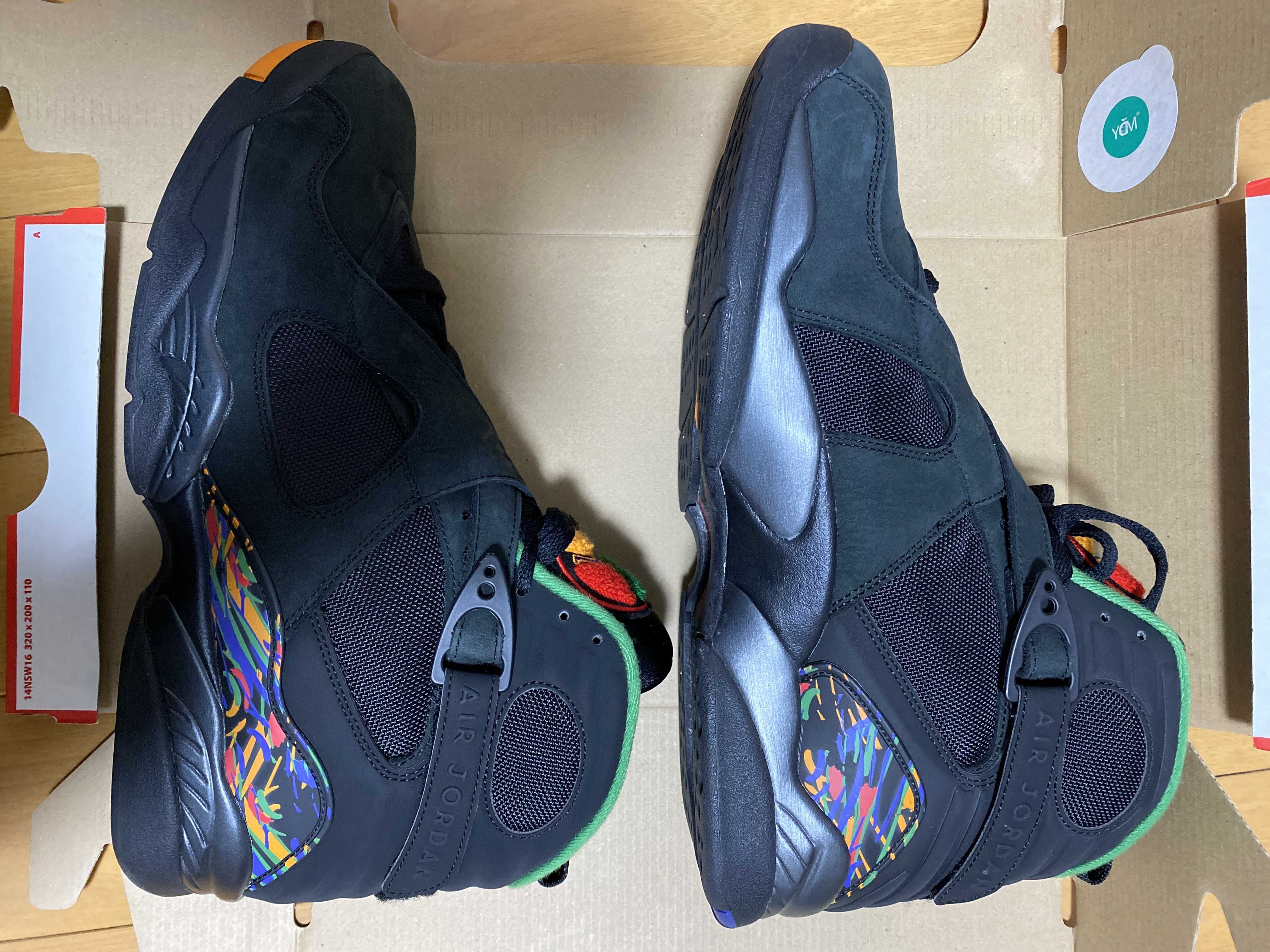 Nike Air Jordan 8 Retro "Black/Light Concord"