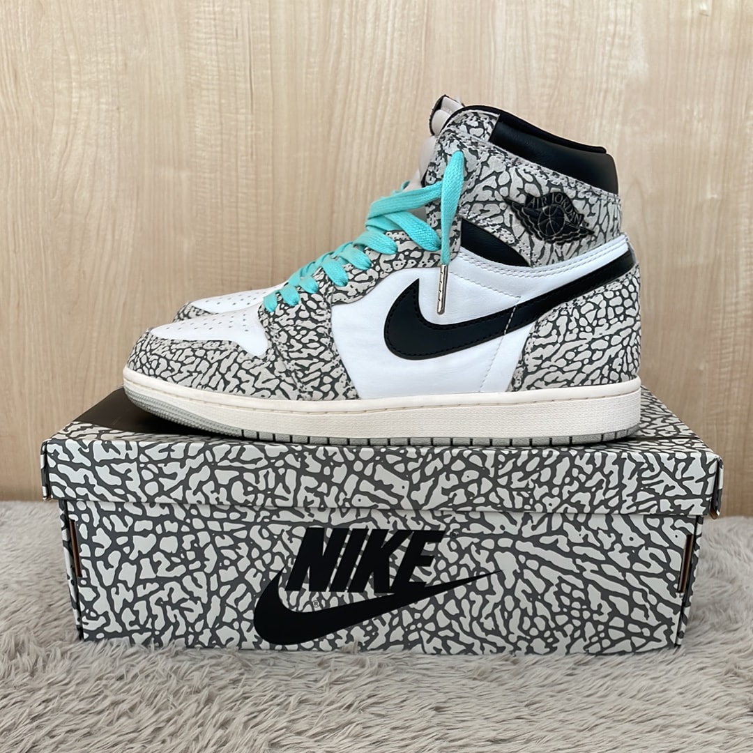 Nike Air Jordan 1 High OG "White Cement/Safari"