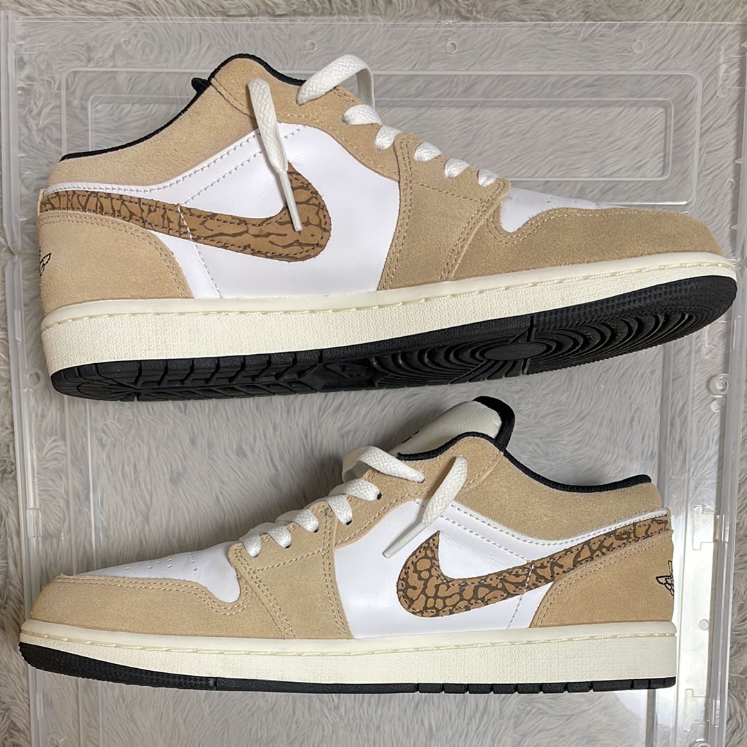 Nike Air Jordan 1 Low SE "Brown Elephant/Safari"