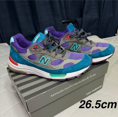 New Balance 992 "Turquoise/Purple/White"
