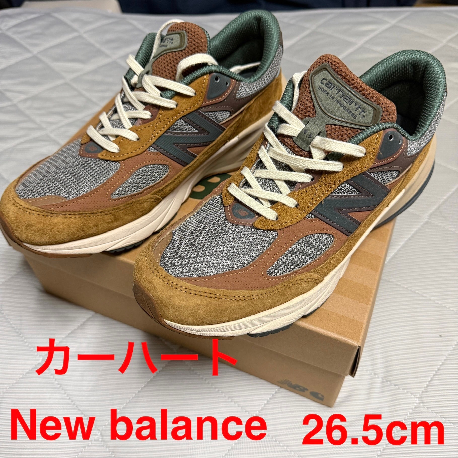 Carhartt WIP × New Balance 990V6 "Workwear" 
