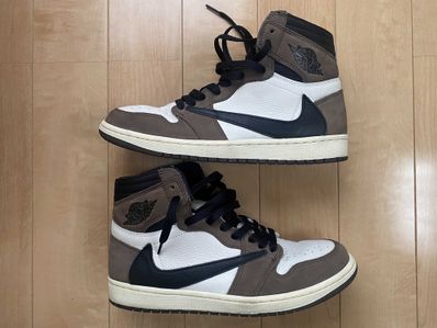Travis Scott × Nike Air Jordan 1 Retro High OG TS SP "Sail/Dark Mocha"