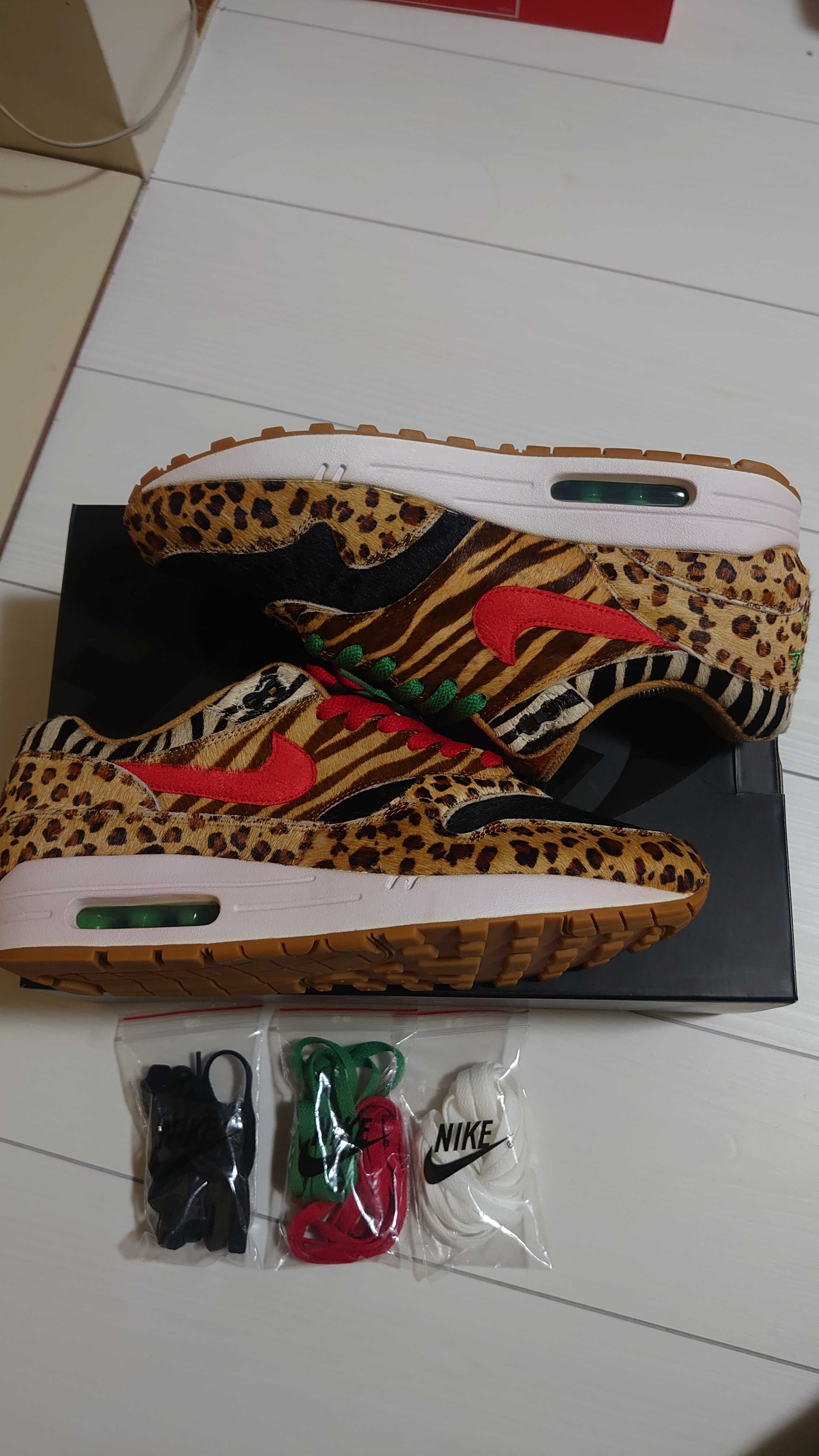 atmos × Nike Air Max 1 DLX "Animal Pack/Safari"