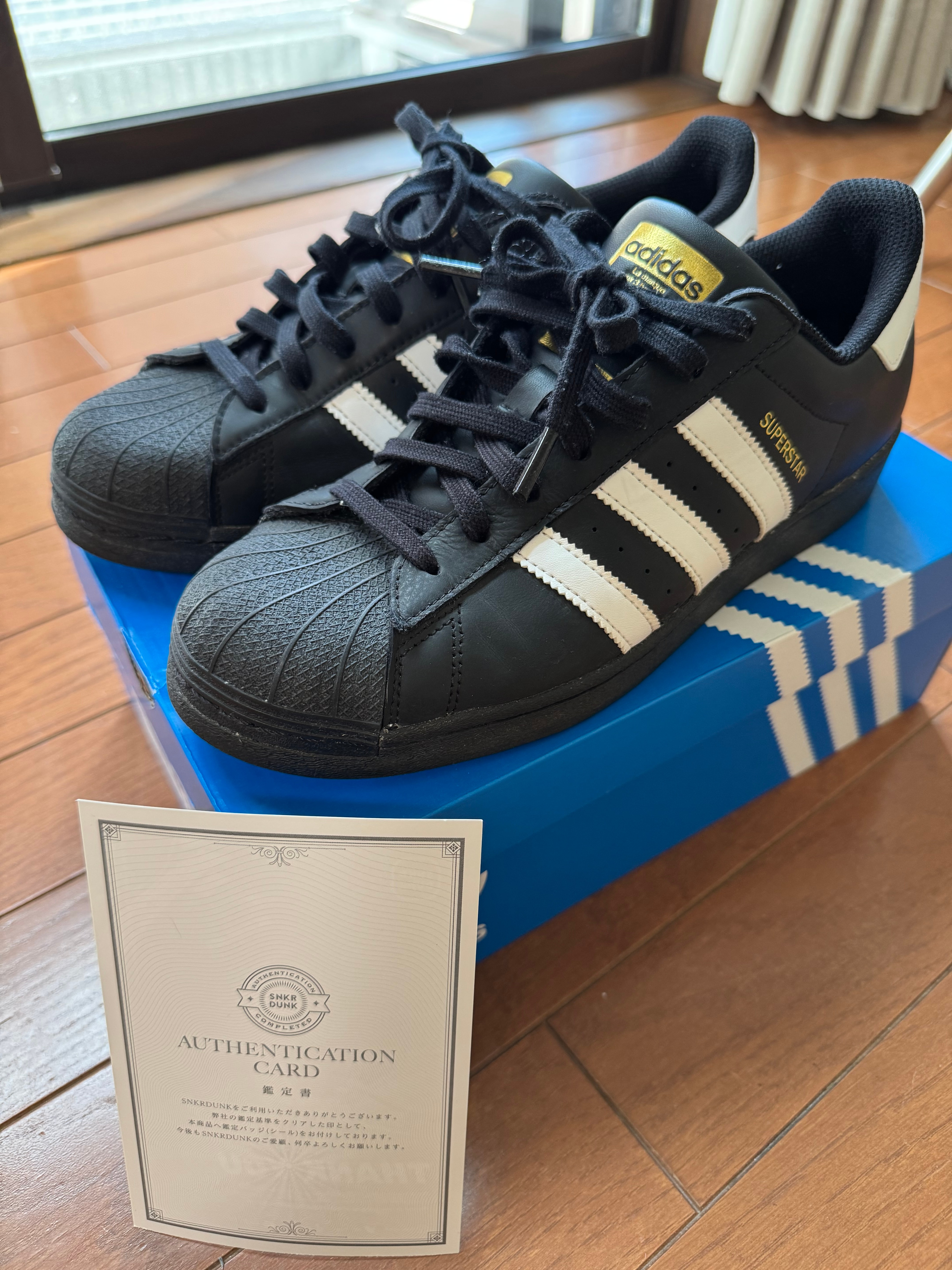 adidas Superstar "Core Black/Footwear White"