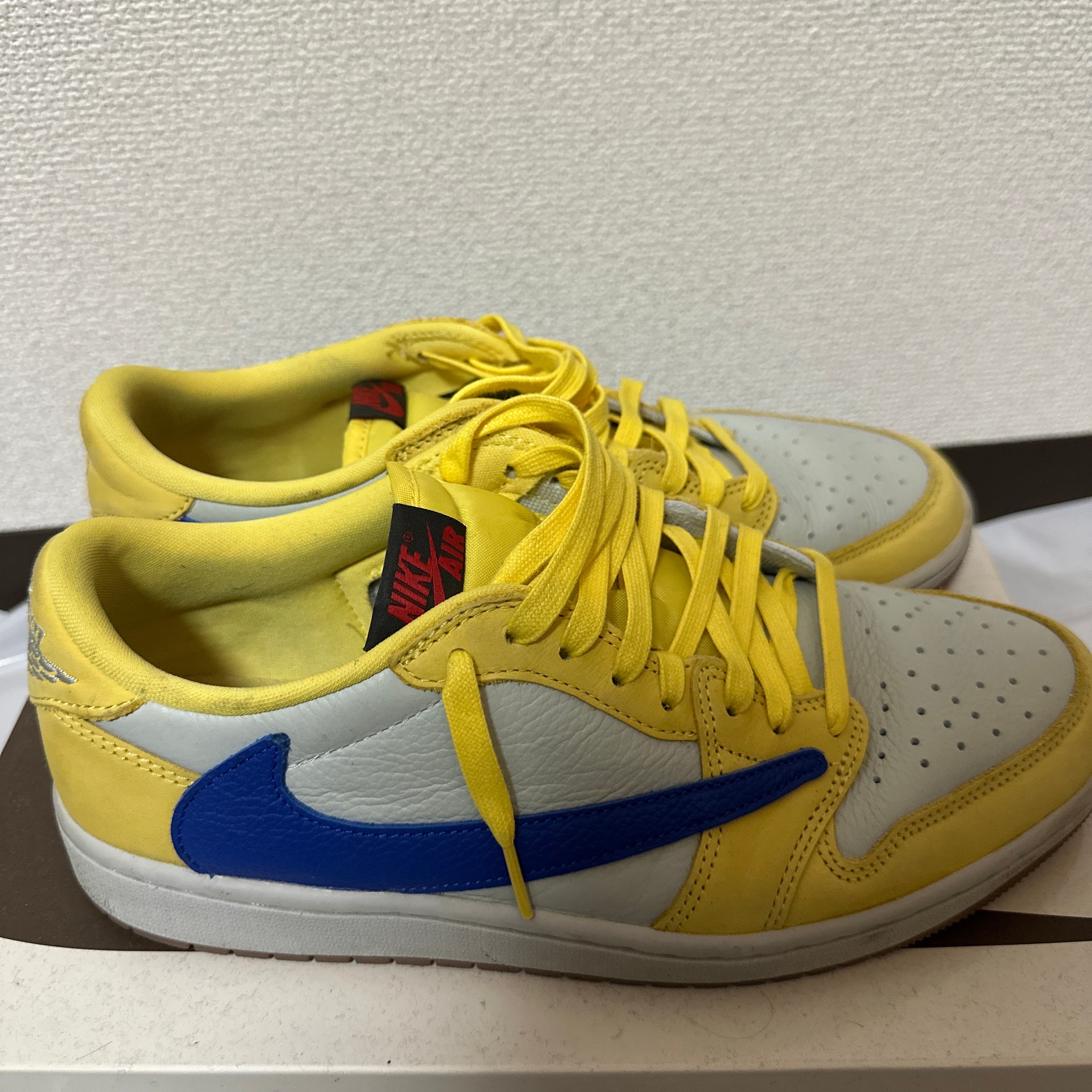 Travis Scott × Nike Women's Air Jordan 1 Retro Low OG "Canary"