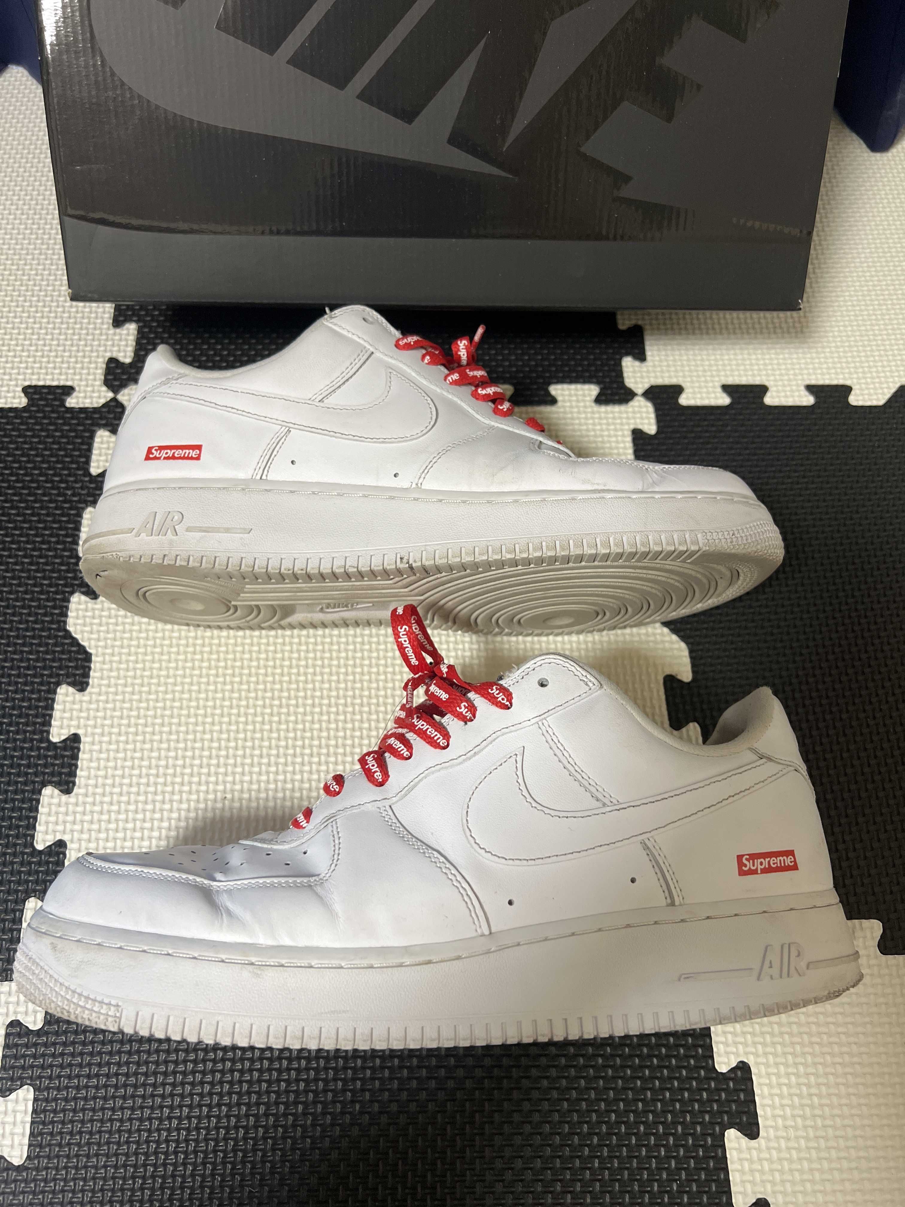 Supreme × Nike Air Force 1 Low "White"