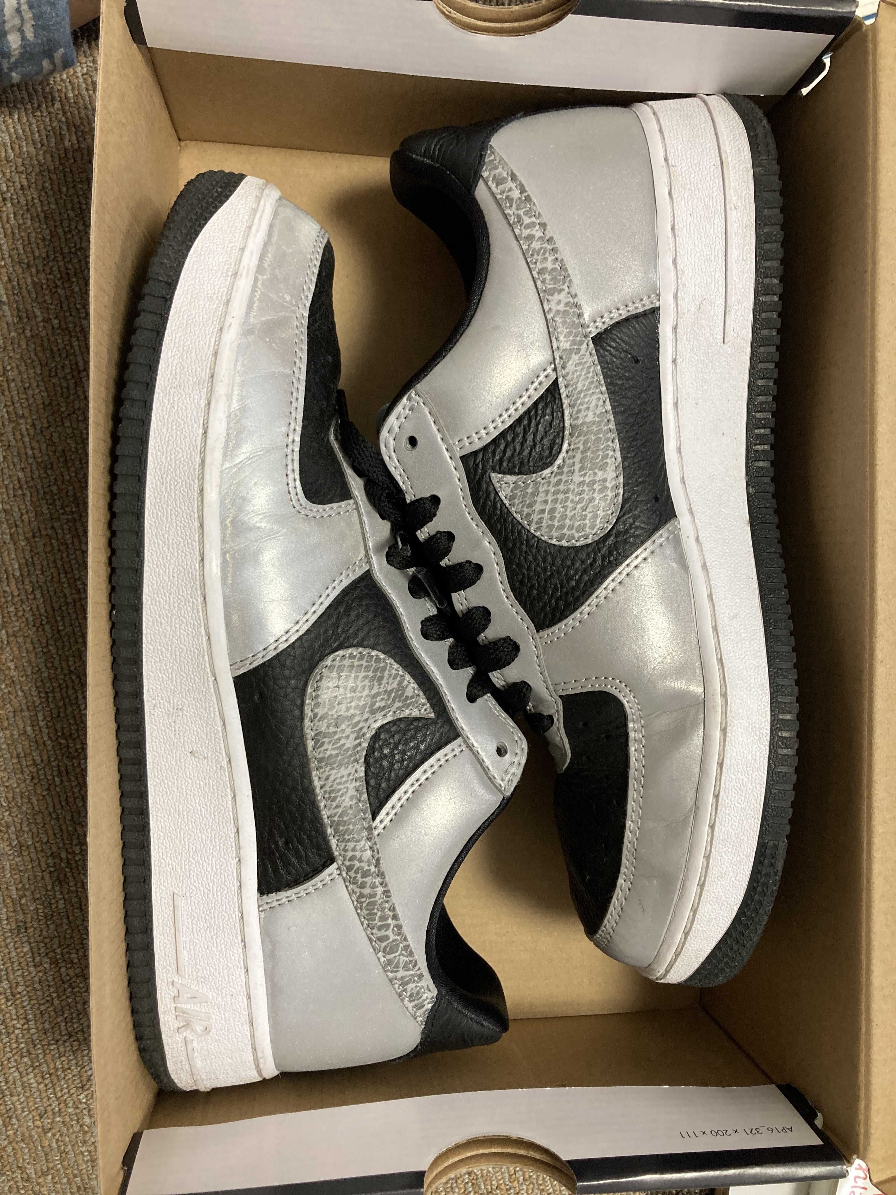 Nike Air Force 1 Low "Silver Snake"