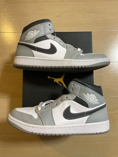 Nike Air Jordan 1 Mid "Grey White/Anthracite"