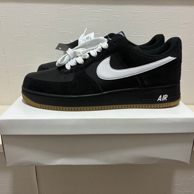 Nike Air Force 1 Low '07 LV8 "Black/Gum Light Brown/White"