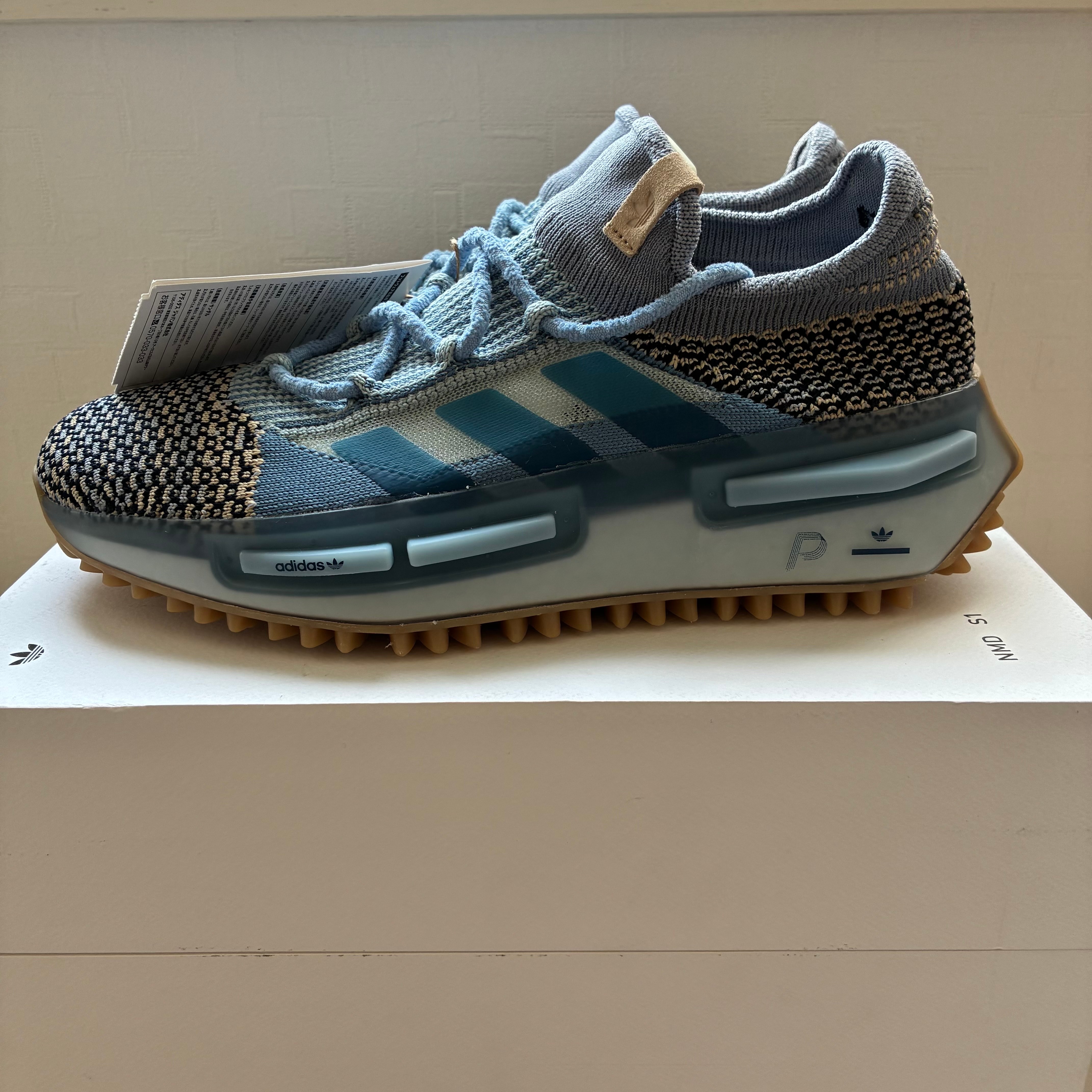 Phillllthy × adidas NMD S1 "Ambient Sky/Altered Blue/Crew Navy"