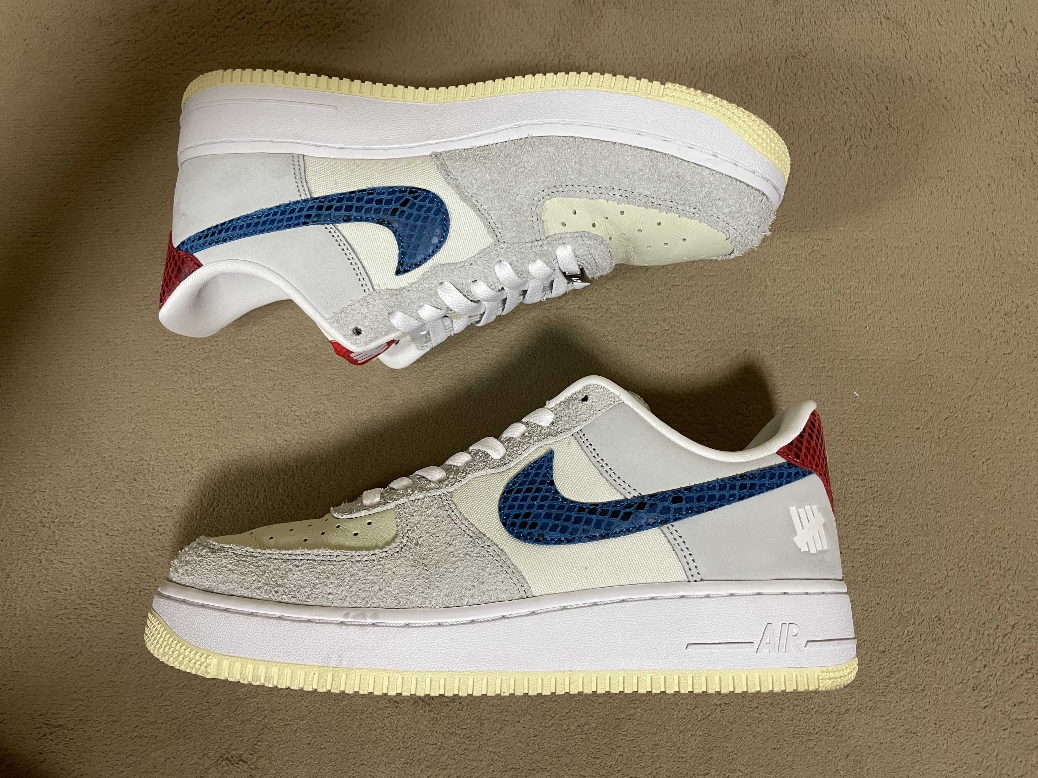 UNDEFEATED × Nike Air Force 1 Low "White"