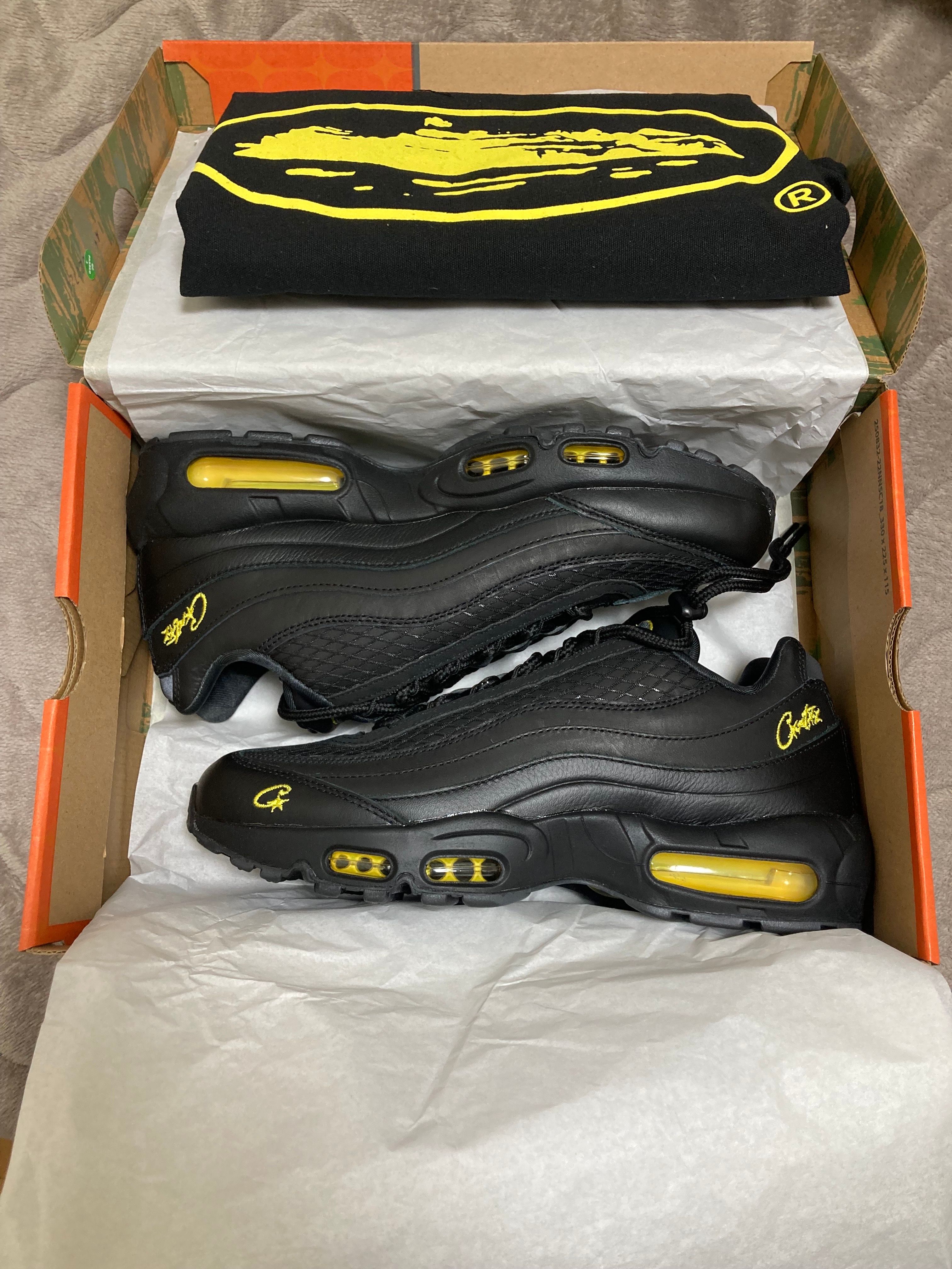 Corteiz × Nike Air Max 95 "Black and Tour Yellow"