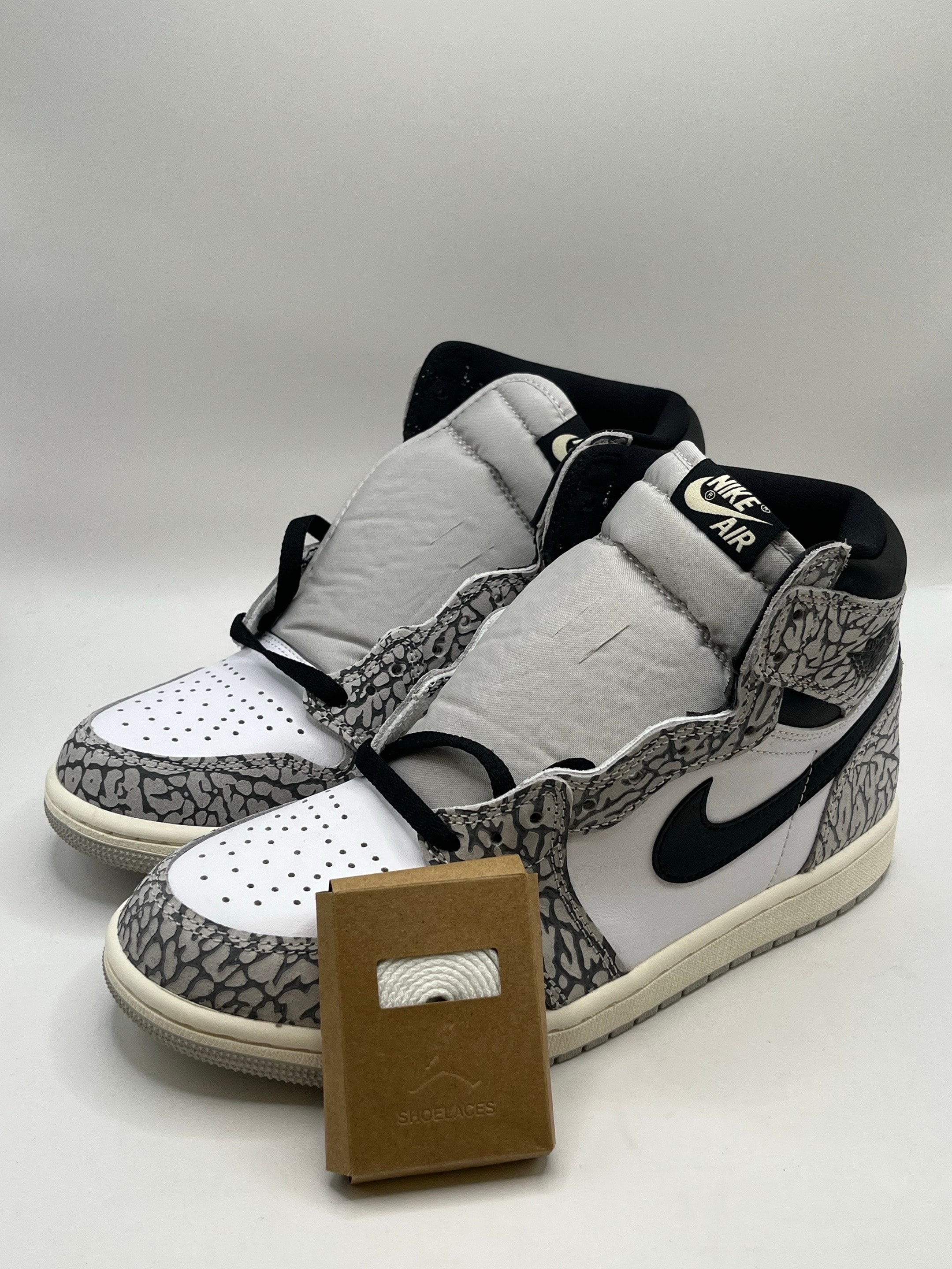 Nike Air Jordan 1 High OG "White Cement/Safari"