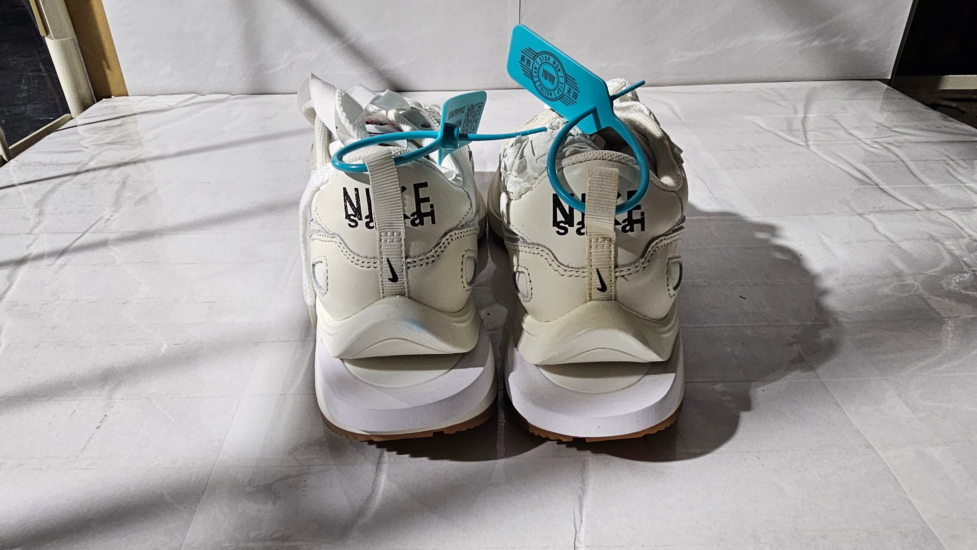 sacai × Nike Vapor Waffle "White Gum"