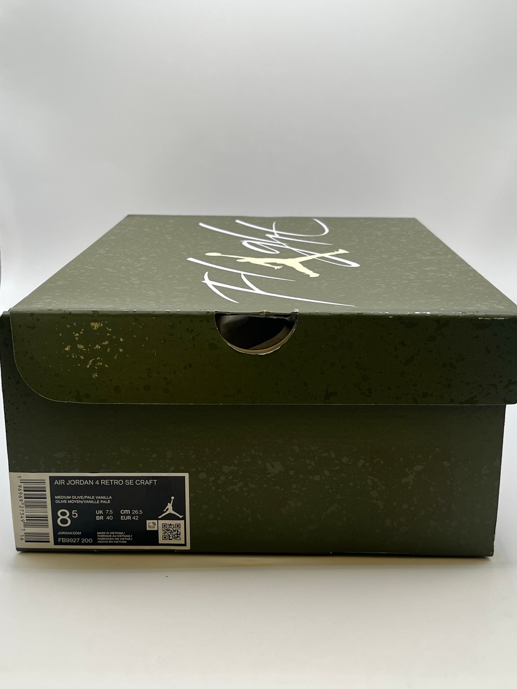 Nike Air Jordan 4 Retro SE Craft "Olive"