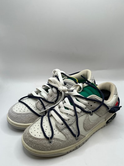 Off-White × Nike Dunk Low "Sail/Neutral Grey/Gridiron"