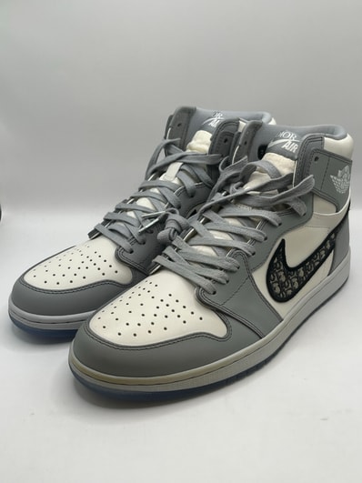 Dior × Nike Air Jordan 1 High OG "Wolf Grey"