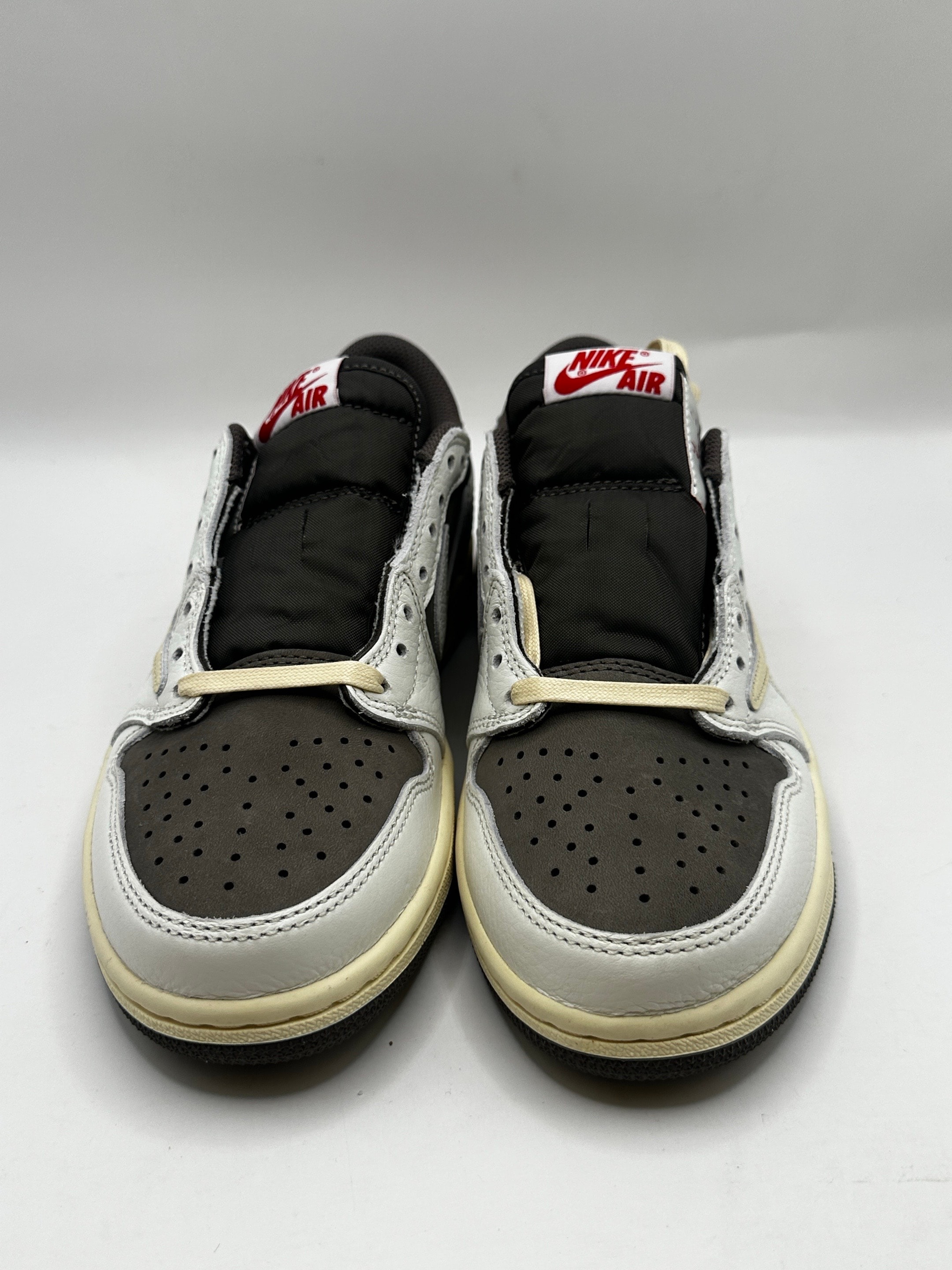 Travis Scott × Nike Air Jordan 1 Low OG SP "Reverse Mocha/Sail and Ridgerock"