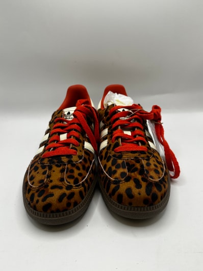 adidas Women's Samba OG "Leopard/Preloved Red"