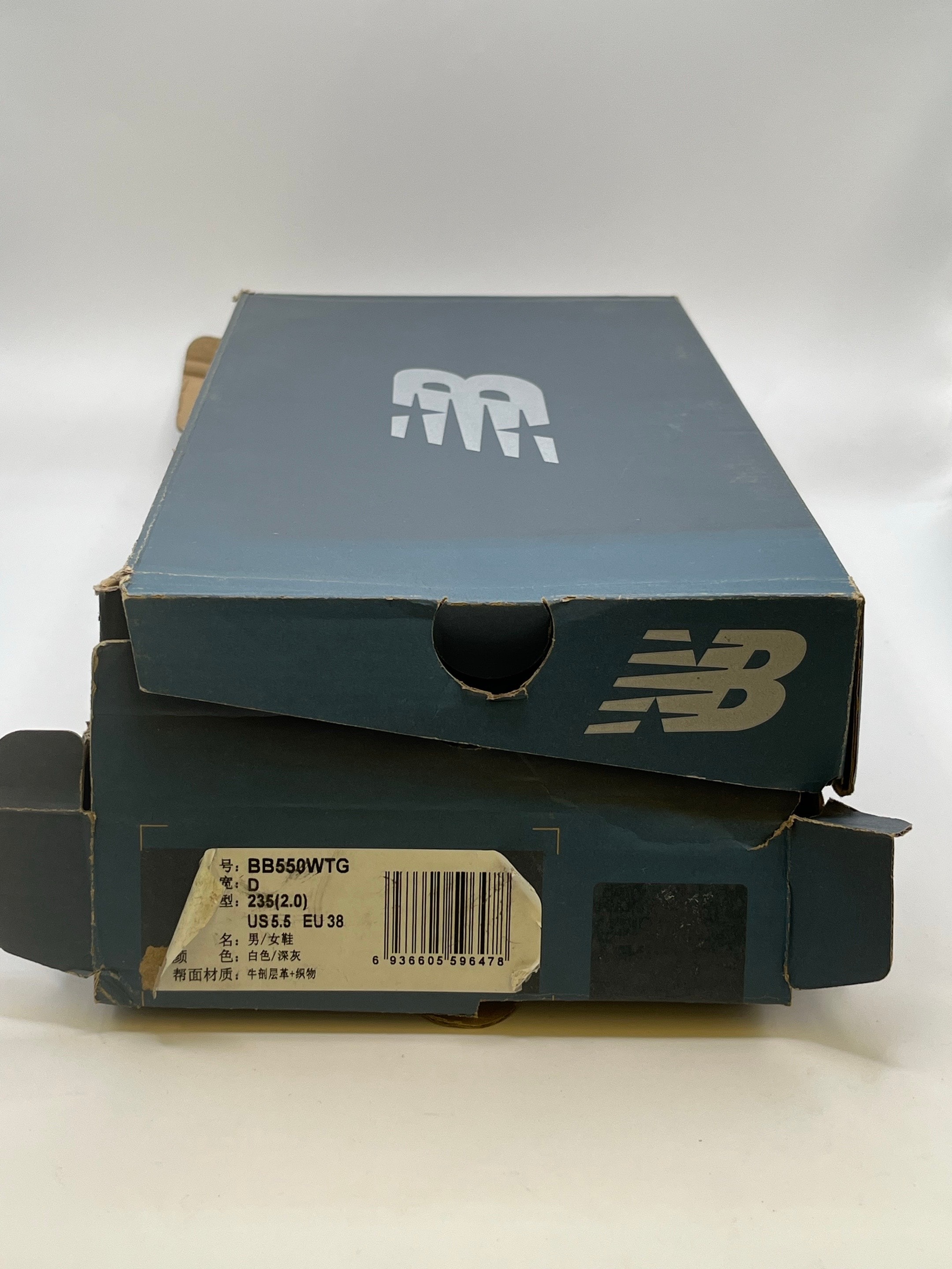 New Balance 550 "White/Gray"