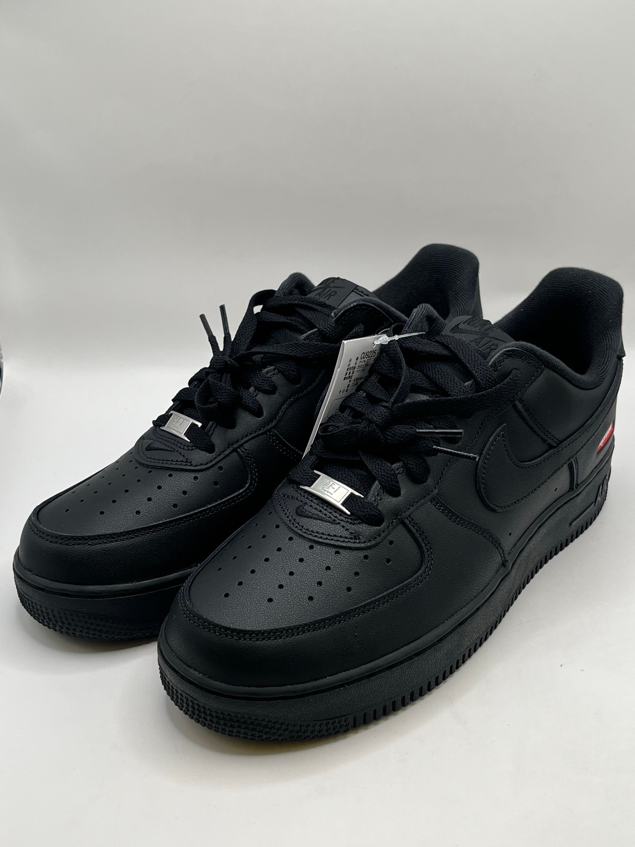 Supreme × Nike Air Force 1 Low "Black"