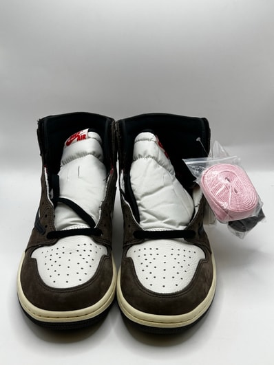 Travis Scott × Nike Air Jordan 1 Retro High OG TS SP "Sail/Dark Mocha"