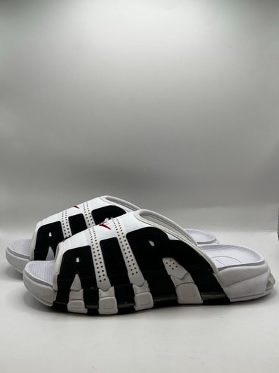 Nike Air More Uptempo Slide "White and Black"