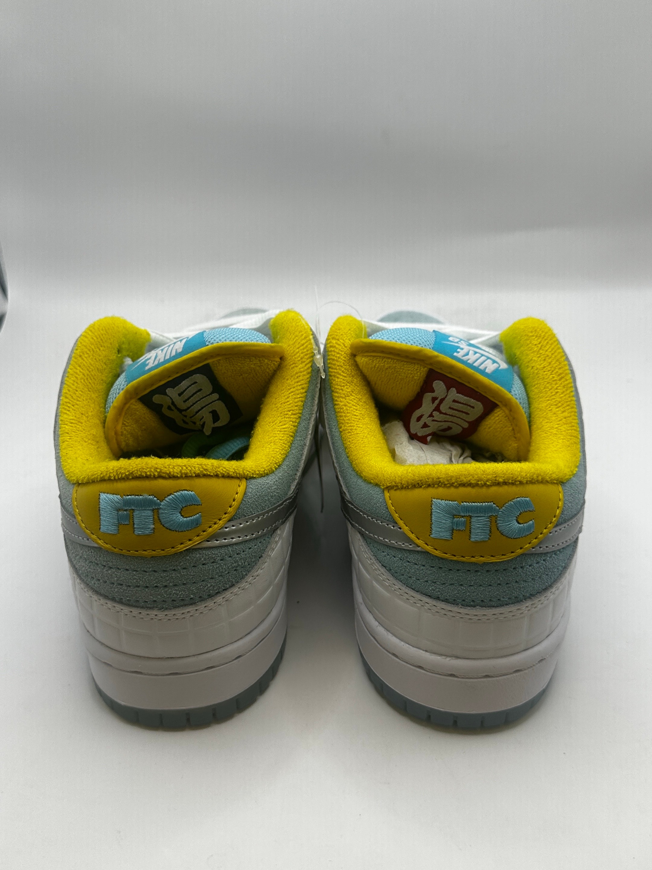 FTC × Nike SB Dunk Low "White/Blue"