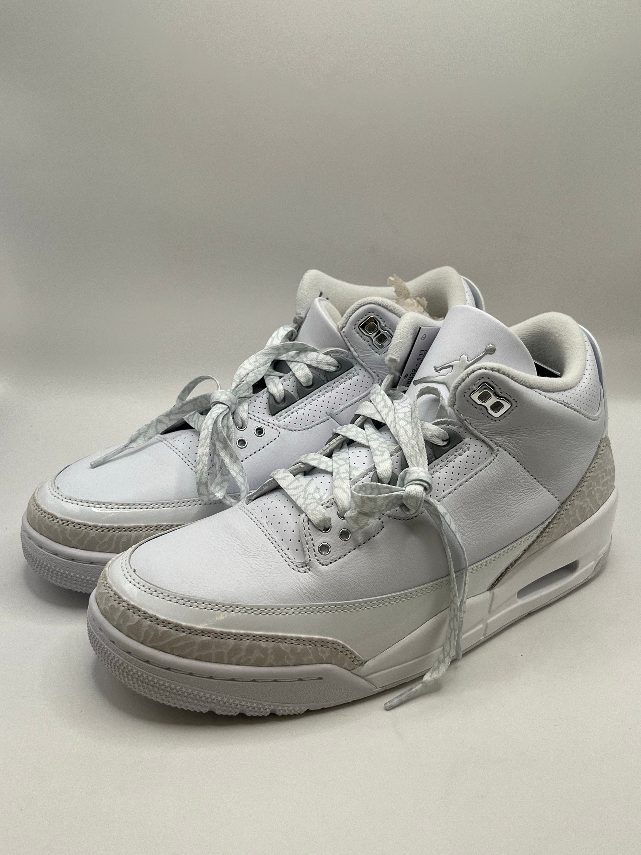 Nike Air Jordan 3 Retro "Pure Money/White and Silver" (2025)