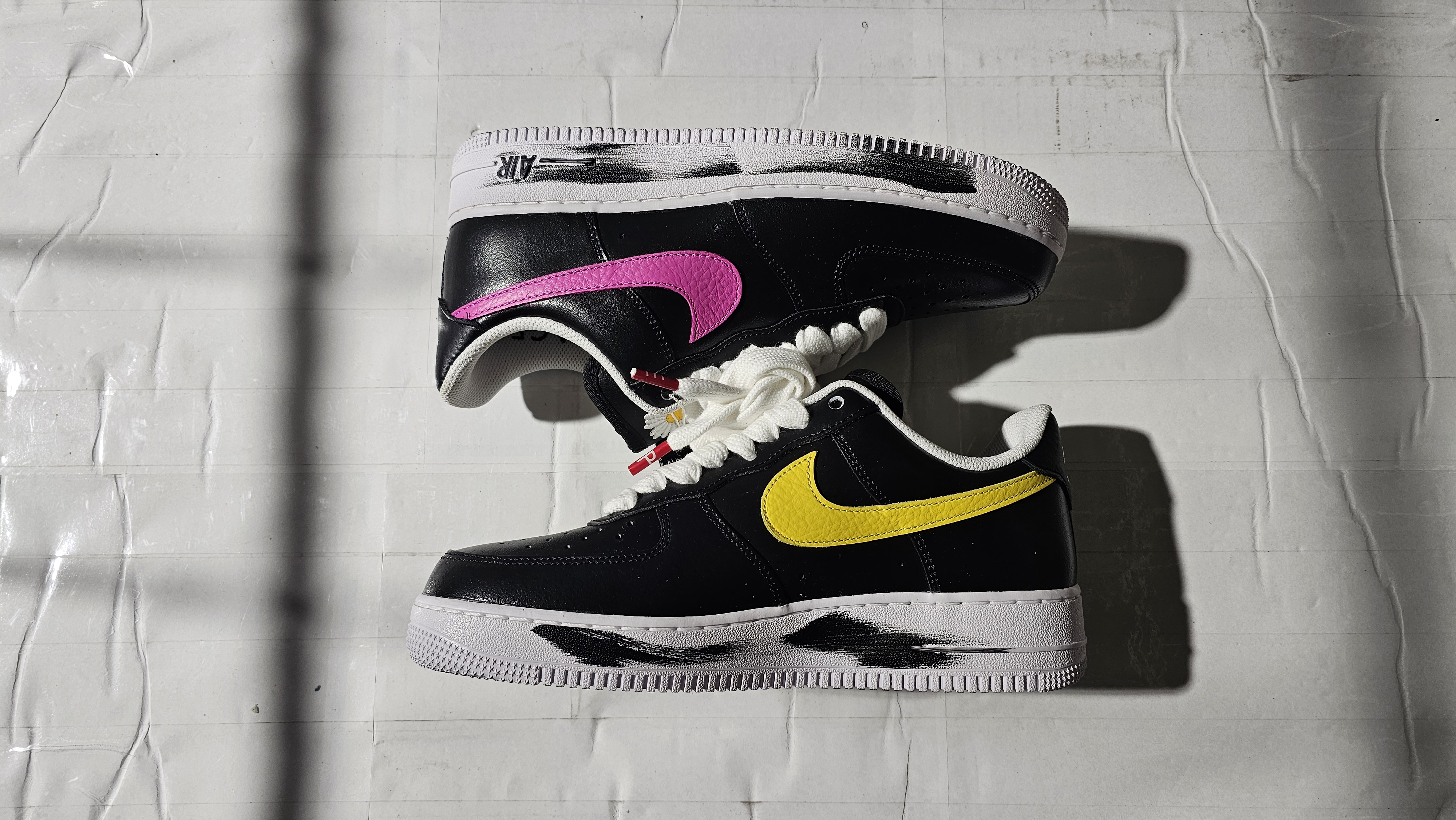 PEACEMINUSONE × Nike Air Force 1 Low '07 Para-Noise 3.0 "Black and Multi-Color" / G-DRAGON