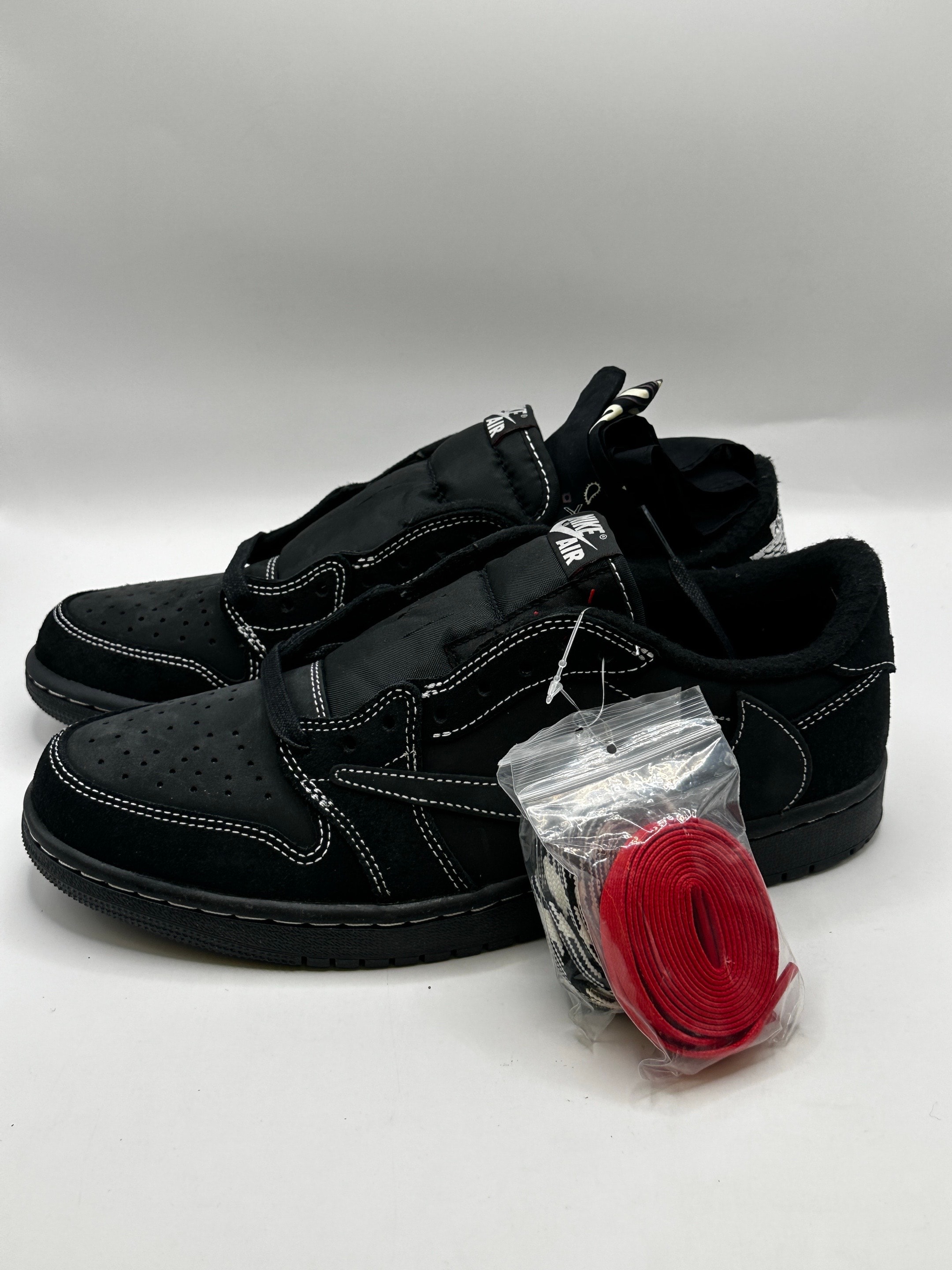 Travis Scott × Nike Air Jordan 1 Low OG SP "Black Phantom"