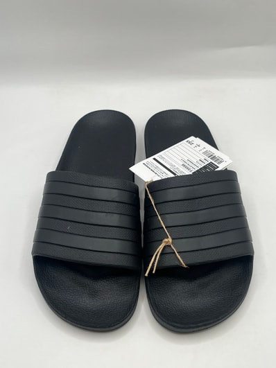adidas Adilette Aqua Slides "Core Black"