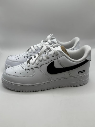 Supreme × Nike Air Force 1 Low "White/Black"