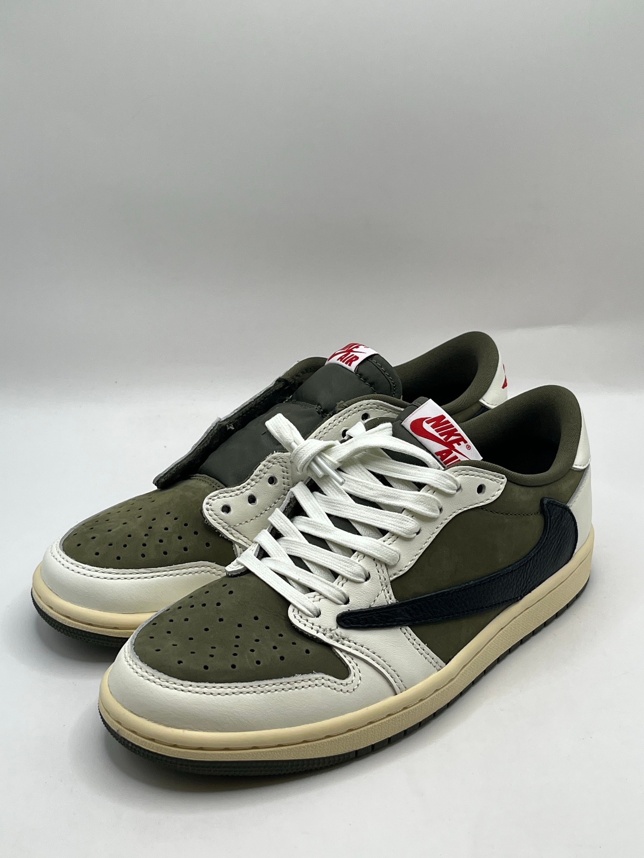 Travis Scott × Nike Air Jordan 1 Low OG SP "Reverse Olive"