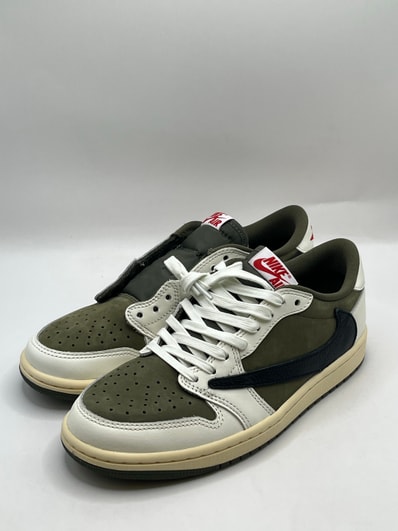 Travis Scott × Nike Air Jordan 1 Low OG SP "Reverse Olive"