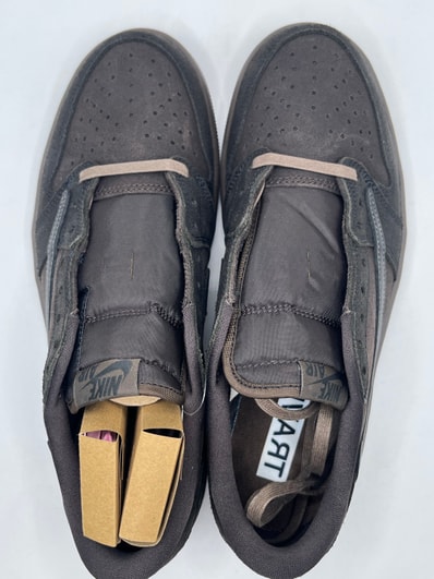 Travis Scott × Nike Air Jordan 1 Low OG SP "Velvet Brown and Dark Mocha"