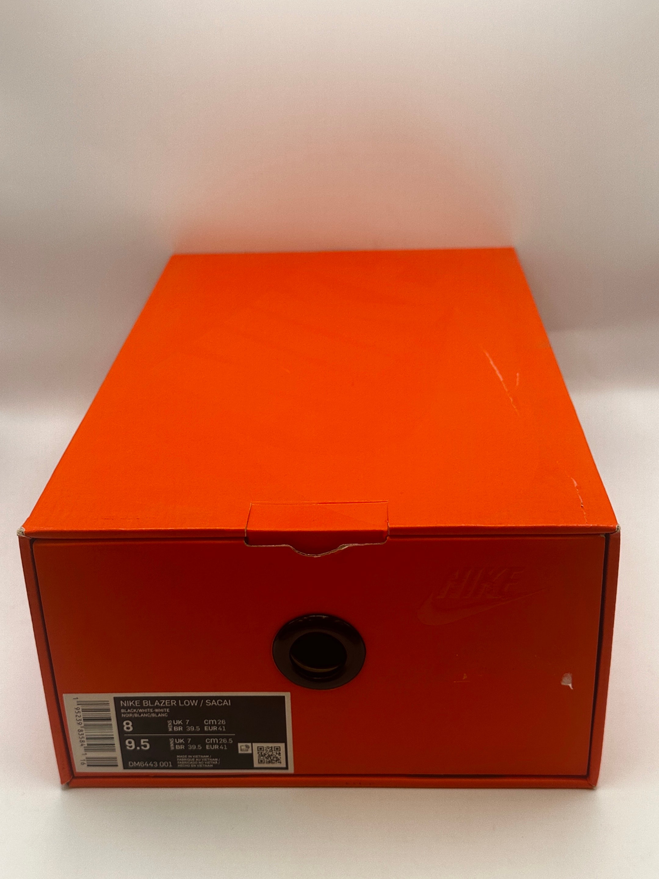 sacai × Nike Blazer Low "Black Patent Leather"