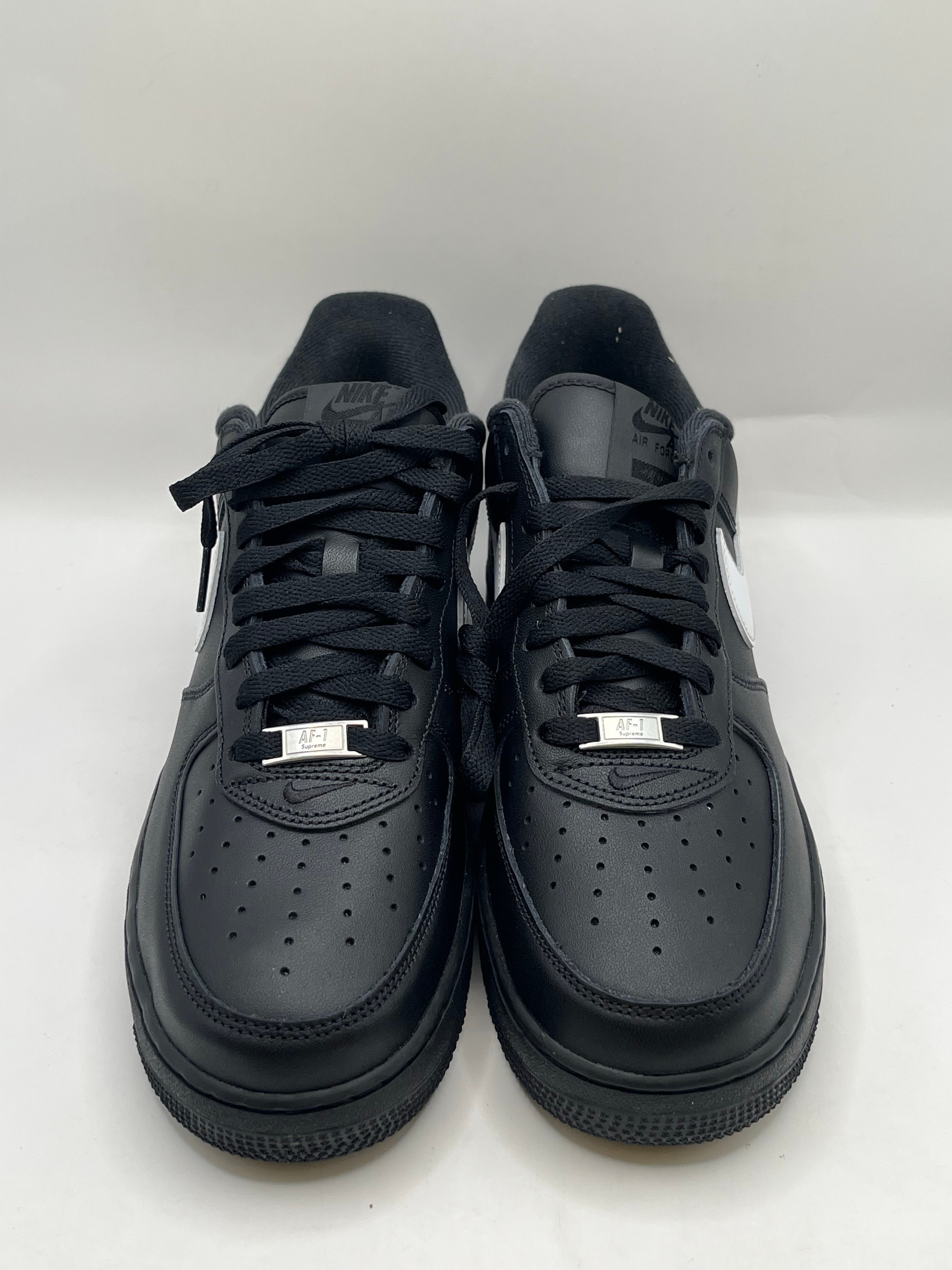 Supreme × Nike Air Force 1 Low "Black/White"