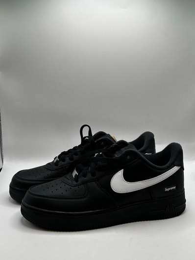 Supreme × Nike Air Force 1 Low "Black/White"