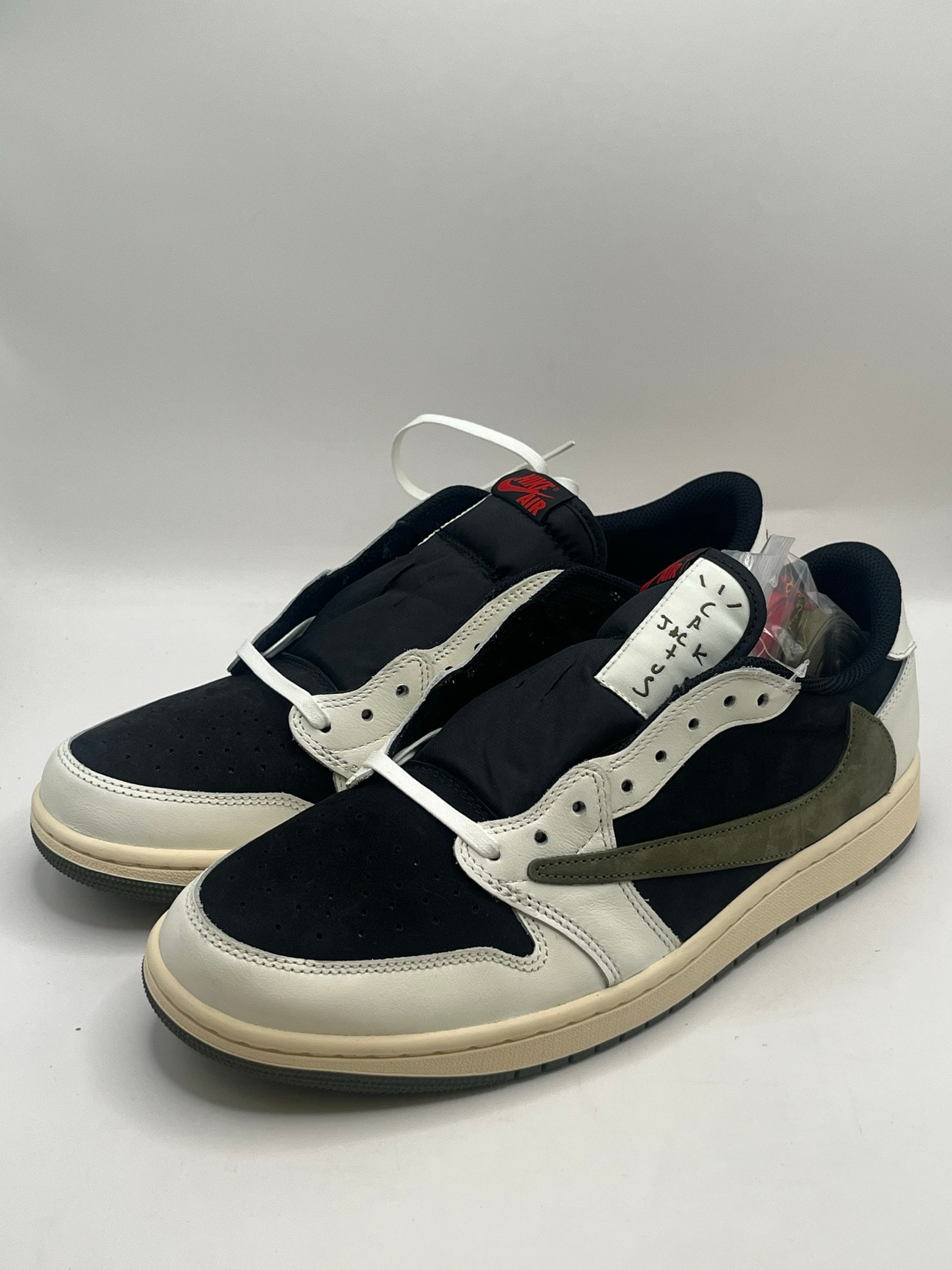 Travis Scott × Nike Women's Air Jordan 1 Low OG "Medium Olive"