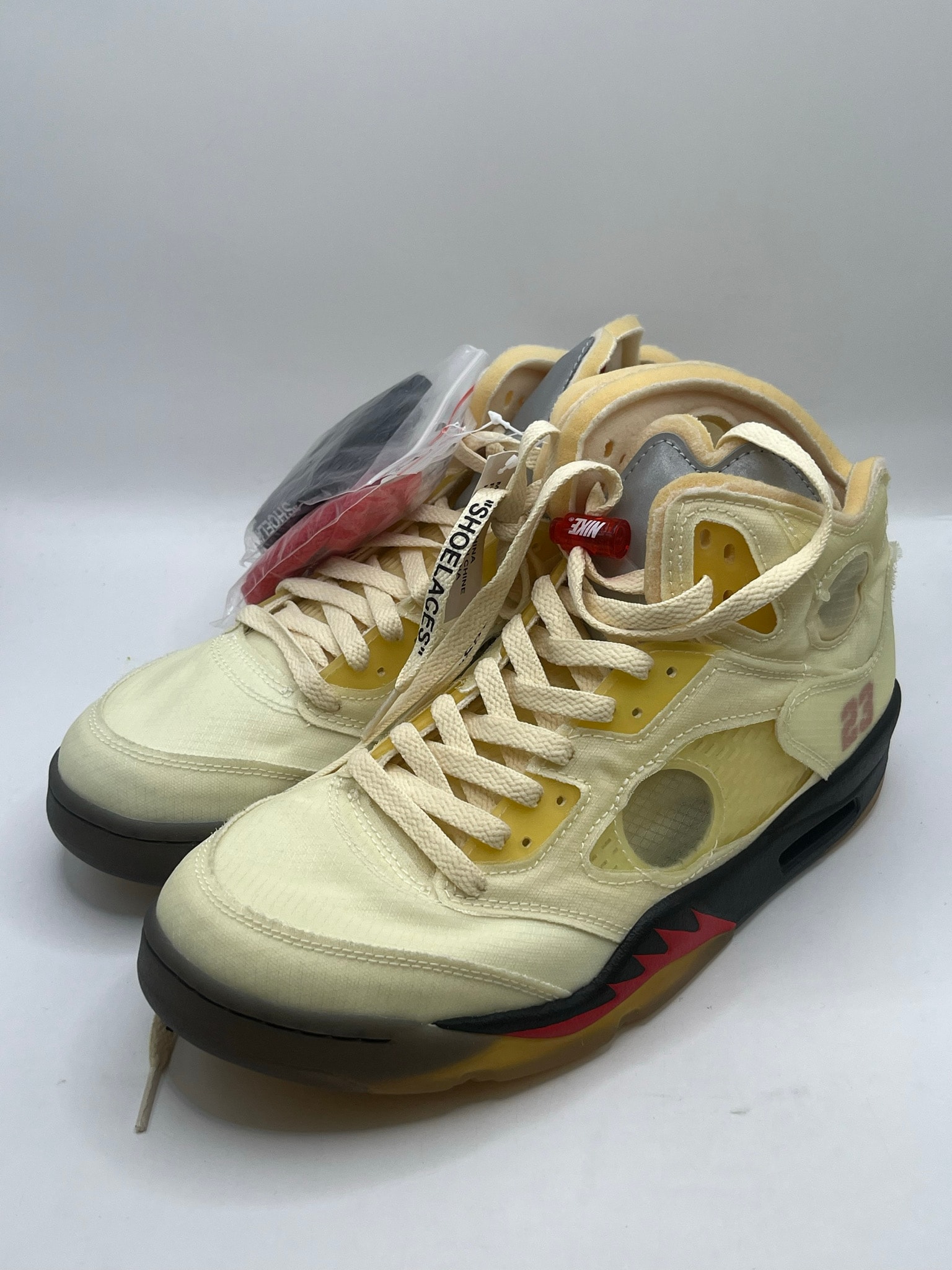 Off-White × Nike Air Jordan 5 "Sail"