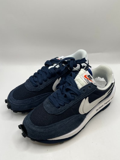 fragment design × sacai × Nike LD Waffle "Blackended Blue"