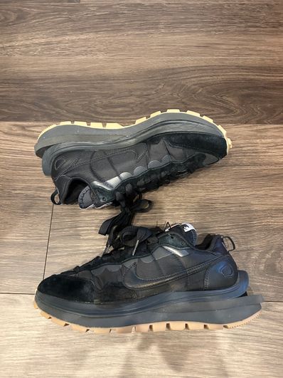 sacai × Nike VaporWaffle "Black Gum"