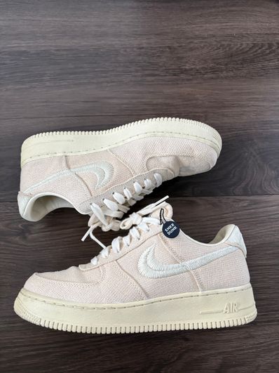 Stussy × Nike Air Force 1 Low "Fossil Stone"